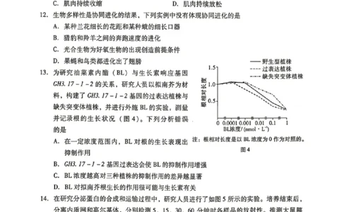 生物试卷-广东省2026年普通高等学校招生全国统一考试模拟测试(二)_2024-2026高三（6-6月题库）_2026年04月高三试卷_广东省2026年普通高等学校招生全国统一考试模拟测试（二）生物
