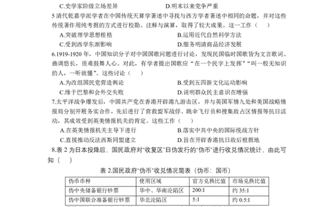 成都石室中学2025-2026学年度下学期高2026届二诊模拟考试历史_2024-2026高三（6-6月题库）_2026年03月高三试卷_260321四川省成都石室中学2025-2026学年度下学期高2026届二诊模拟考试（全科）