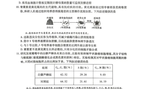 内江市高2026届适应性训练试题生物_2024-2026高三（6-6月题库）_2026年04月高三试卷_260427四川省内江市高2026届适应性训练试题（内江三模）（全科）