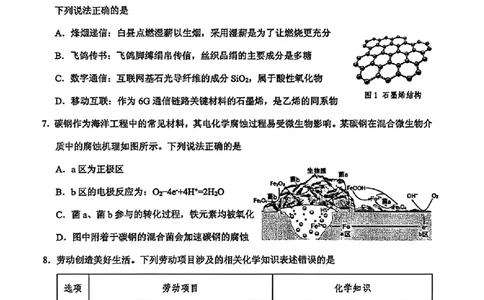 东莞市2026年高三年级模拟考试化学_2024-2026高三（6-6月题库）_2026年03月高三试卷_260330广东省东莞市2026年高三年级模拟考试（东莞一模）（全科）