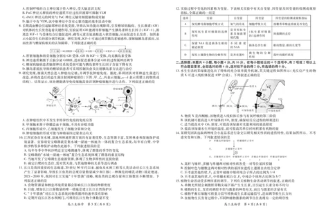 江西省宜春市2025-2026学年上学期高三期末考试生物_2024-2026高三（6-6月题库）_2026年02月高三试卷_260201江西省宜春市2025-2026学年上学期高三期末考试（全科）