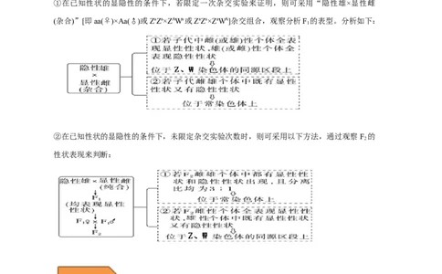 易错点12关于&ldquo;ZW&rdquo;伴性遗传的遗传题-备战2023年高考生物考试易错题（全国通用）（原卷版）_通用版（老高考）复习资料_2023年复习资料_专项复习