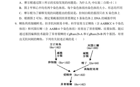 文昌中学2025一2026学年度第二学期高三第一次月考试题生物_2024-2026高三（6-6月题库）_2026年03月高三试卷_260318海南省文昌中学2025一2026学年度第二学期高三第一次月考试题（全科）