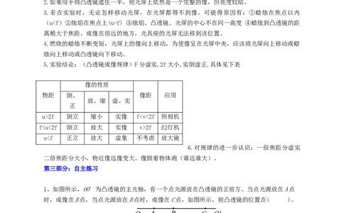 5.3凸透镜成像的规律-2023-2024学年人教版物理八年级上册_初物_2024人教版初中物理八九年级上下册课件教案PPT试题电子版资料_八年级上册教案_第五章透镜及其应用