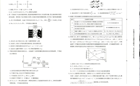 河南省部分重点中学2026届高三下学期4月内部练化学试卷_2024-2026高三（6-6月题库）_2026年04月高三试卷_260403青桐鸣大联考2026年高三4月内部练（全科）