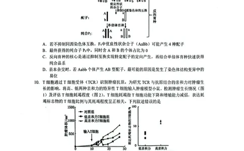 湖北省随州市2026届高三下学期二模考试生物_2024-2026高三（6-6月题库）_2026年03月高三试卷_260316湖北省随州市2026届高三下学期二模考试（全科）