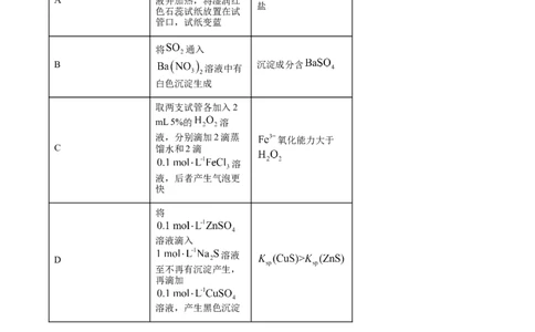 安徽淮北市2026届高三下学期第二次质量检测化学试题（含答案）_2024-2026高三（6-6月题库）_2026年04月高三试卷_260422安徽淮北市2026届高三下学期第二次质量检测