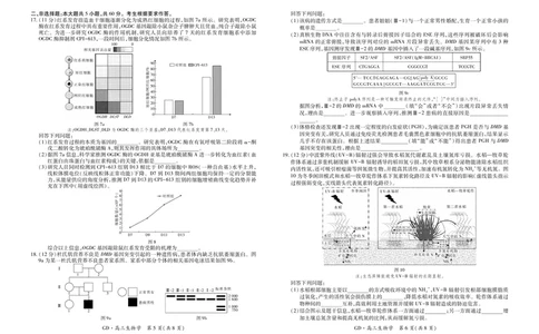 26届3月广东高三&middot;生物学3.18_2024-2026高三（6-6月题库）_2026年03月高三试卷_260328广东江西稳派智慧上进教育联考2026届高三年级3月二轮复习阶段检测（全科）_生物