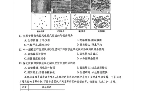 安徽华师联盟2025-2026学年高三第二学期4月质量检测地理试题（含答案）_2024-2026高三（6-6月题库）_2026年04月高三试卷_260414安徽华师联盟2026届高三第二学期4月质量检测（全科）
