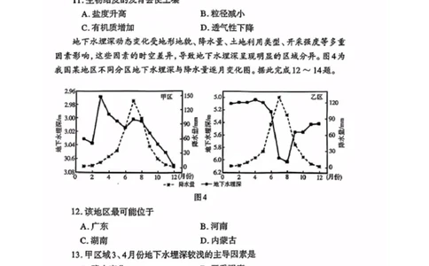 地理2026郑州高三二模试题及答案_2024-2026高三（6-6月题库）_2026年04月高三试卷_260423河南省郑州市2026年高中毕业年级第二次质量预测（全科）