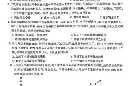 咸阳市2026年高考模拟检测（二）历史_2024-2026高三（6-6月题库）_2026年03月高三试卷_260330陕西省咸阳市2026年高考模拟检测（二）（全科）