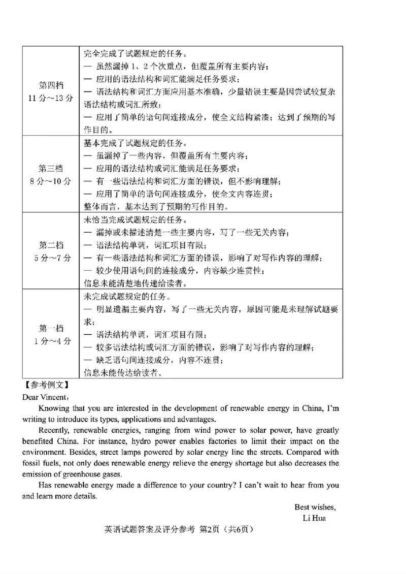 英语+答案_长春市2026届高三质量监测(二)_2024-2026高三（6-6月题库）_2026年04月高三试卷_260410吉林省长春市2026届高三质量监测（二）长春二模（全科）