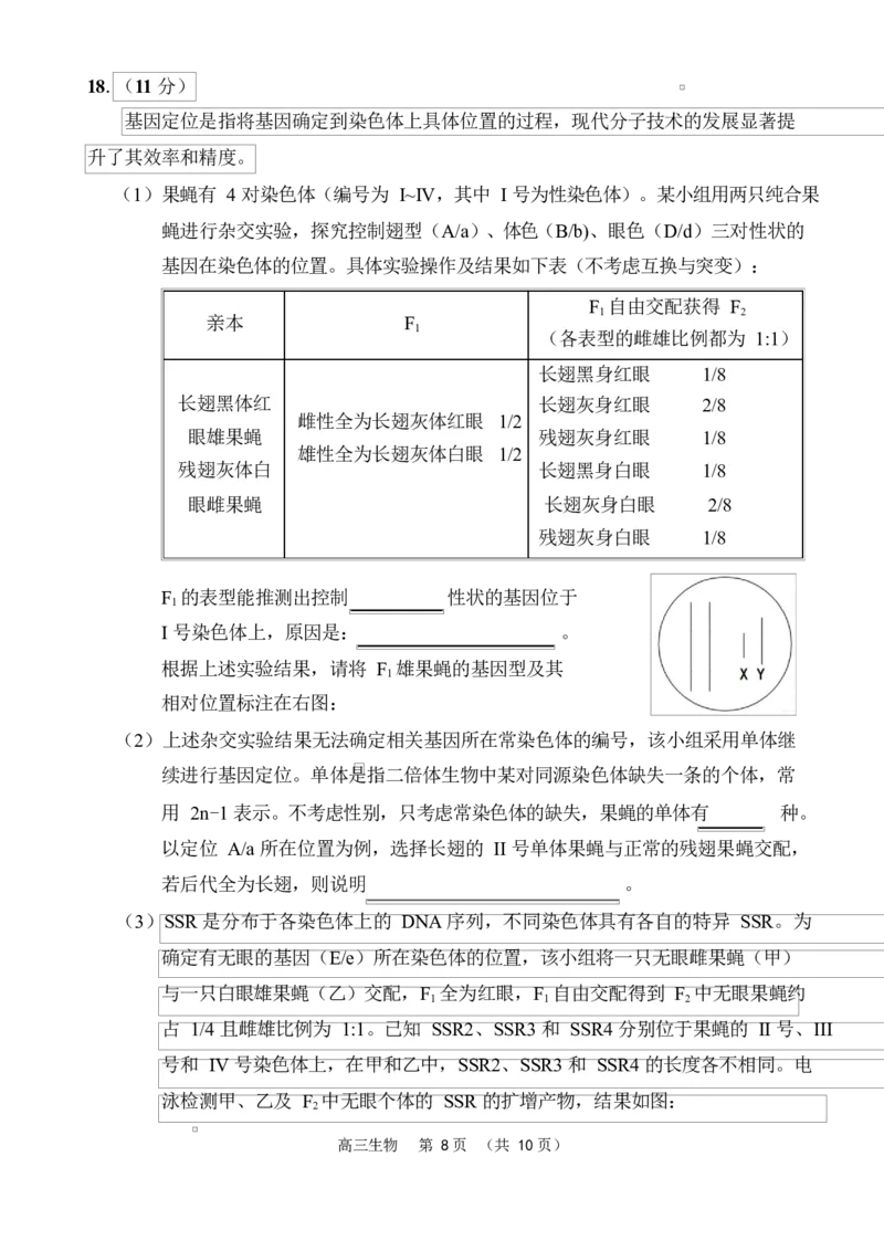 海南省海南中学海口一中文昌中学嘉积中学2026届高三下学期联考生物试题_2024-2026高三（6-6月题库）_2026年03月高三试卷