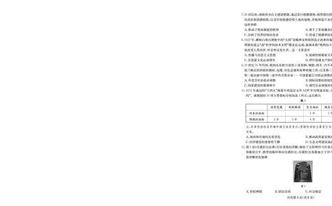 历史试卷-四川省大数据联盟2026届高三3月开学联考_2024-2026高三（6-6月题库）_2026年03月高三试卷_260311四川省大数据联盟2026届高三3月开学联考（全科）