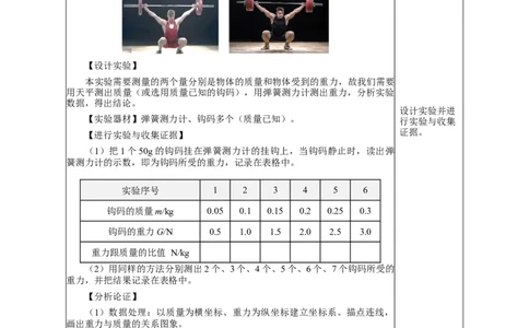7.3重力（教学设计）-八年级物理下册同步备课系列（人教版）_初物_2024人教版初中物理八九年级上下册课件教案PPT试题电子版资料_八年级下册教案_第七单元