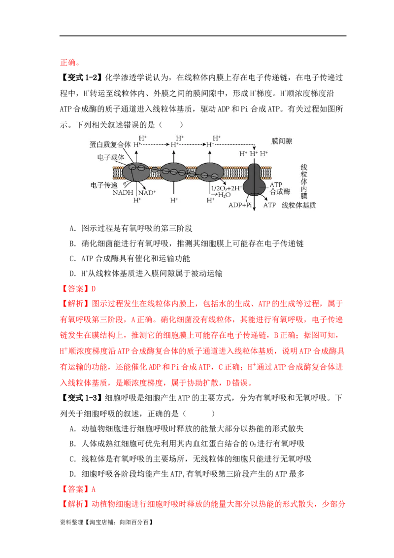 易错点01真核生物和原核生物的辨析（4大陷阱）（解析版）_新高考复习资料_2024年新高考复习资料_❤专项复习资料_完备战2024年高考生物考试易错题（新高考专用）