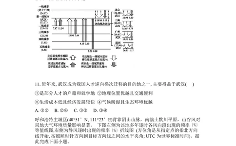 吉林省通化市梅河口市第五中学2025-2026学年高三下学期开学地理试卷（含答案）_2024-2026高三（6-6月题库）_2026年03月高三试卷
