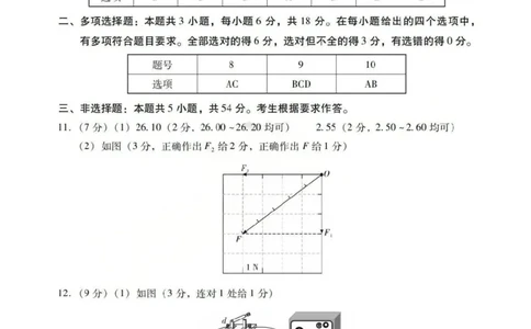 广东二模-物理答案_2024-2026高三（6-6月题库）_2026年04月高三试卷_260424广东2026年普通高等学校招生全国统一考试模拟测试（二）（全科）广东二模