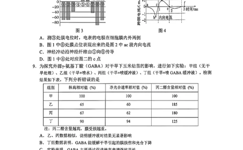 广安市高2023级第二次模拟考试生物_2024-2026高三（6-6月题库）_2026年04月高三试卷_260405四川省广安市高2023级第二次模拟考试（全科）