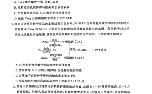 济宁市2026届高三年级一模考试生物_2024-2026高三（6-6月题库）_2026年03月高三试卷_260313山东省济宁市2026届高三年级一模考试（全科）
