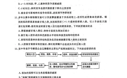 济宁市2026届高三年级一模考试生物_2024-2026高三（6-6月题库）_2026年03月高三试卷_260313山东省济宁市2026届高三年级一模考试（全科）
