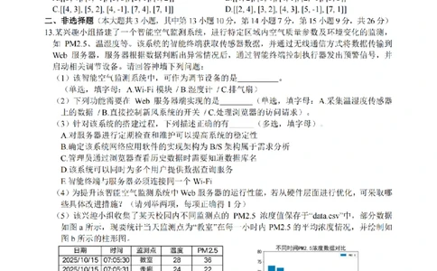 技术卷-2603高三名校协作体_2024-2026高三（6-6月题库）_2026年03月高三试卷_2503092026届浙江省名校协作体G12联盟高三下学期二模（全科）