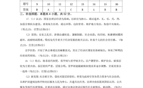 赤峰市2026年高三3&middot;20模拟测试历史答案_2024-2026高三（6-6月题库）_2026年03月高三试卷_260328内蒙古赤峰市2026年高三3&middot;20模拟测试（全科）