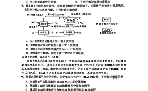 嘉兴二模生物试题_2024-2026高三（6-6月题库）_2026年04月高三试卷_260411浙江省嘉兴市2025-2026学年高三下学期二模（全科）_浙江省嘉兴市2025-2026学年高三下学期二模生物试题（含答案）