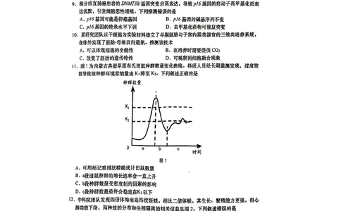 生物试题_2024-2026高三（6-6月题库）_2026年04月高三试卷_260428广东省汕头市2026年高三年级普通高考第二次模拟考试（全科）_2026年汕头市普通高考第二次模拟考试生物