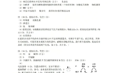 生物答案-2603高三名校协作体_2024-2026高三（6-6月题库）_2026年03月高三试卷_2503092026届浙江省名校协作体G12联盟高三下学期二模（全科）