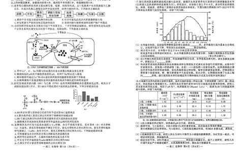 生物学_2024-2026高三（6-6月题库）_2026年03月高三试卷_260321江西省南昌市2026届高三下学期三月（一模）测试（全科）_江西省南昌市2026届高三下学期三月（一模）测试生物试题（含答案）