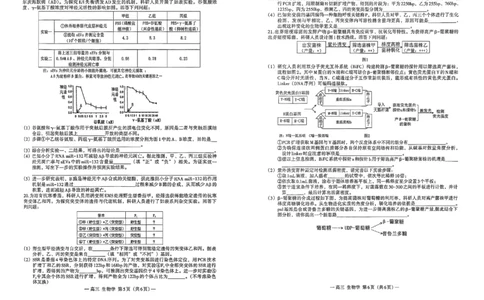 生物学_2024-2026高三（6-6月题库）_2026年03月高三试卷_260321江西省南昌市2026届高三下学期三月（一模）测试（全科）_江西省南昌市2026届高三下学期三月（一模）测试生物试题（含答案）