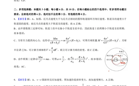 物理试题卷参考答案与解析_2024-2026高三（6-6月题库）_2026年04月高三试卷_260416广东省佛山市2025-2026学年佛山市普通高中教学质量检测（二）（全科）