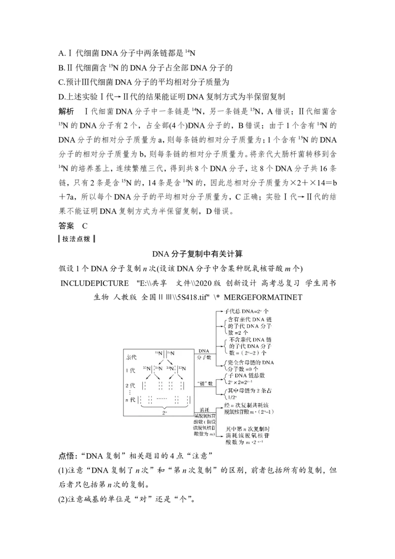 必修二第六单元第17讲_新高考复习资料_2022年新高考复习资料_2022年一轮复习最新版_1.2022年高考生物一轮复习全国通用版_2022年新高考生物一轮复习讲义（最新版）_赠送word习题库