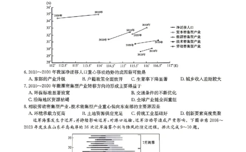 九师联盟2025-2026学年高三下学期4月27地理_2024-2026高三（6-6月题库）_2026年04月高三试卷_260429九师联盟2025-2026学年高三下学期4月27-28联考（全科）