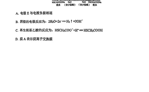 河东区25-26高三一模化学试题_2024-2026高三（6-6月题库）_2026年04月高三试卷_2604072026届天津市河东区高三下学期总复习质量检测（一）（全科）