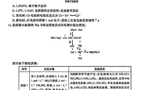 辽宁省名校联盟2026年高考模拟卷化学三（含答案）_2024-2026高三（6-6月题库）_2026年03月高三试卷_260303辽宁省名校联盟2026年高考模拟卷(调研卷)化学五套