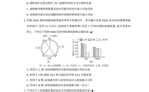 凉山州2026届高中毕业班第二次诊断性考试生物_2024-2026高三（6-6月题库）_2026年04月高三试卷_260403四川省凉山州2026届高中毕业班第二次诊断性考试（全科）