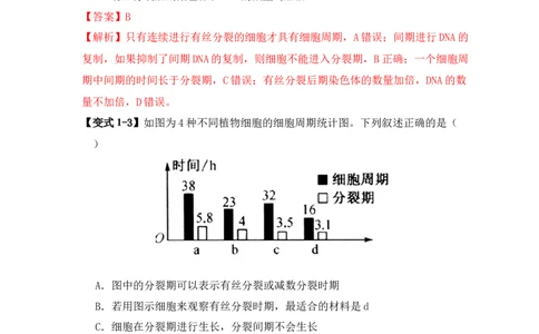 易错点06细胞增殖的&ldquo;四个&rdquo;陷阱（解析版）_新高考复习资料_2024年新高考复习资料_❤专项复习资料_完备战2024年高考生物考试易错题（新高考专用）_教师版（含答案解析）