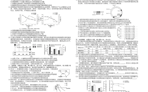 江西省南昌市2026届高三年级四月检测生物试题江西省南昌市2026届高三年级四月检测生物试题_2024-2026高三（6-6月题库）_2026年04月高三试卷