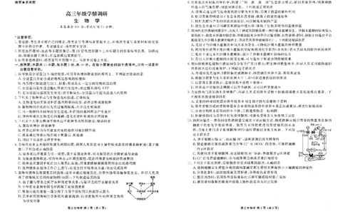 生物_2024-2026高三（6-6月题库）_2026年03月高三试卷_2603252026年辽宁点石联考高三年级3月学情调研_2026年辽宁点石联考高三年级3月学情调研生物
