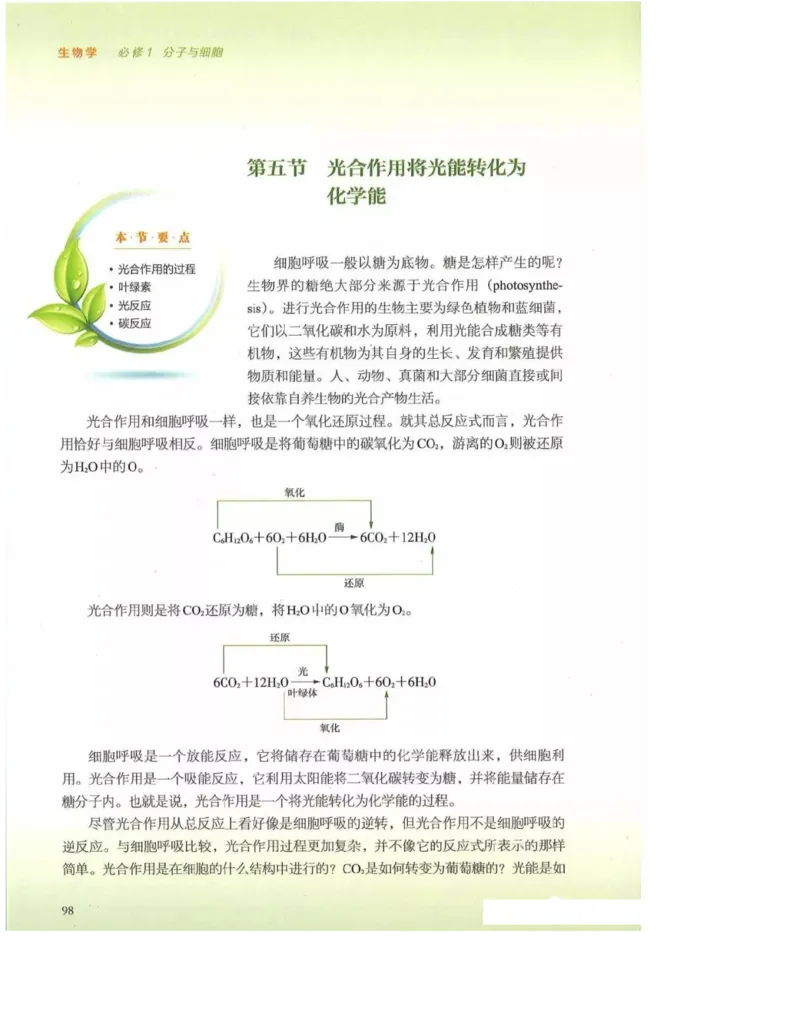 2019新浙科版高中生物必修1《分子与细胞》电子课本_高中电子课本_最新版高中全科高清电子课本_6高中生物课本_浙科版高中生物