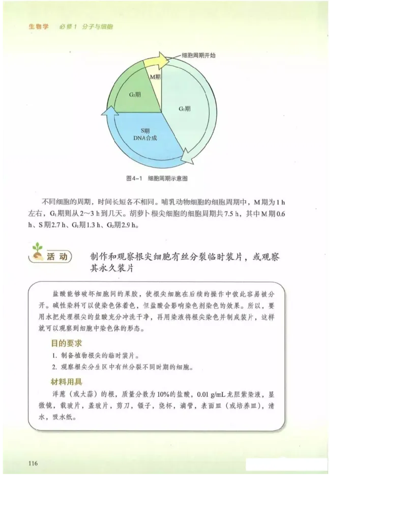 2019新浙科版高中生物必修1《分子与细胞》电子课本_高中电子课本_最新版高中全科高清电子课本_6高中生物课本_浙科版高中生物