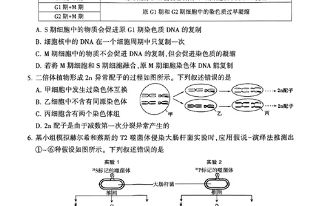 河南省洛阳市2025-2026学年下学期3月高三第三次质量检测生物试卷_2024-2026高三（6-6月题库）_2026年03月高三试卷_260313河南许平洛济2025-2026学年高三第三次质量检测（许平洛济三模）_生物