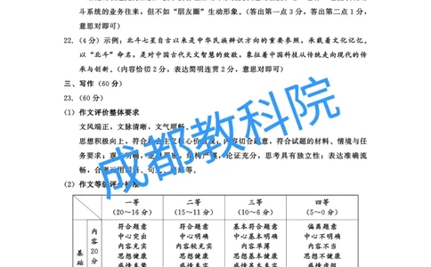 四川省成都市2023级高三第二次模拟测试语文答案_2024-2026高三（6-6月题库）_2026年03月高三试卷_260326四川省成都市2023级高三第二次模拟测试（全科）