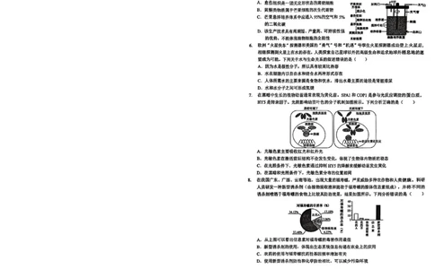 新八校2025-2026学年高三下学期开学考试生物_2024-2026高三（6-6月题库）_2026年03月高三试卷_260301湖北省新八校2025-2026学年高三下学期开学考试（全科）