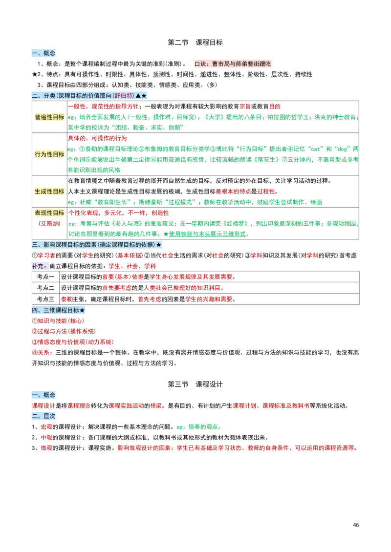 2026教招-教综docx_教资笔试知识库