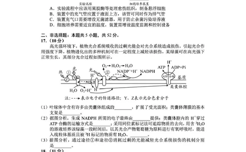 毕节市2026届高三年级高考第二次适应性考试生物_2024-2026高三（6-6月题库）_2026年03月高三试卷_260323贵州省毕节市2026届高三年级高考第二次适应性考试（全科）