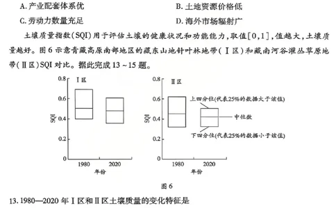 山西省、陕西省多校2026届高三下学期3月联考地理_2024-2026高三（6-6月题库）_2026年03月高三试卷_260327山西省、陕西省天一大联考2026届高三下学期3月联考（全科）