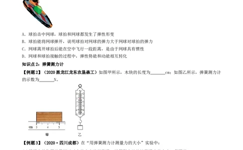7.2弹力（原卷版）_初物_人教版初中物理初二三同步讲义习题练习八九年级电子资料word素材_20250116_181533_A017&mdash;&mdash;人教版初中物理初二三教案讲义专项练习八九年级电子版word资料_7.2弹力